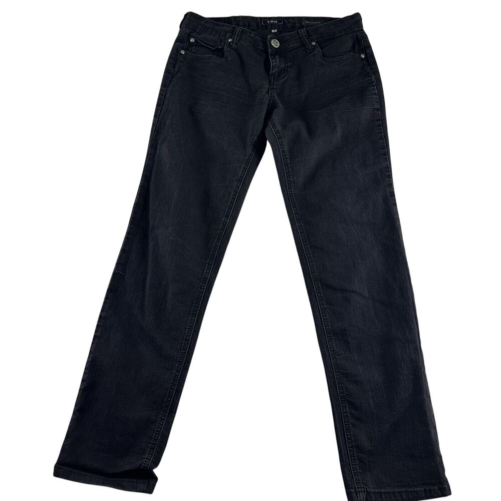 STS Blue Joey Black Jeans size 11 Women’s Skinny Black‎ Low Rise Relaxed Denim